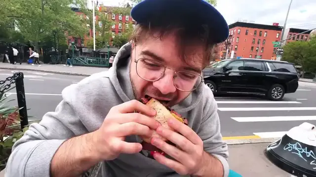Video thumbnail for 24 Hours Of Street Food in New York City(720P HD)