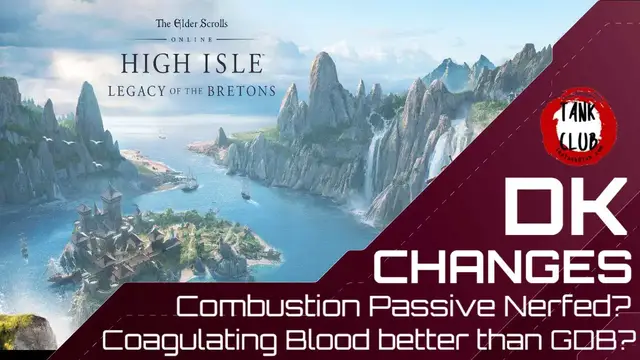 Video thumbnail for DK Changes - PTS Week 4 | Elder Scrolls Online | High Isle