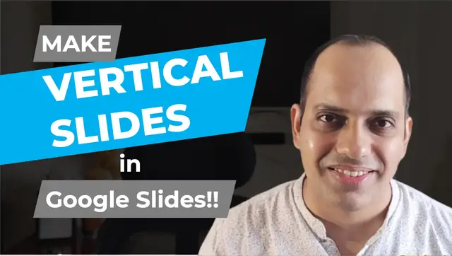 Video thumbnail for How to Make Vertical Slides in Google Slides? The EASIEST Way!