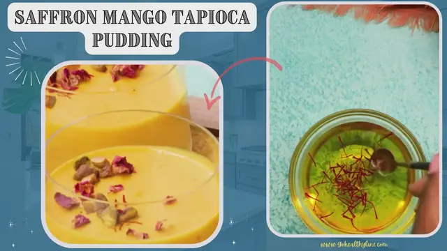 Video thumbnail for Saffron Mango Tapioca Pudding