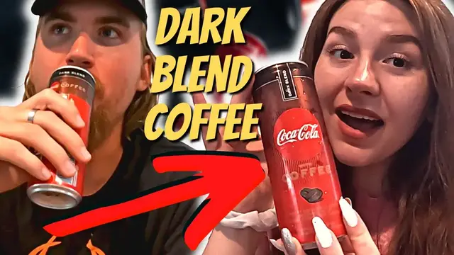 'Video thumbnail for Coca-Cola With Coffee DARK BLEND Edition | Taste Test & Review'