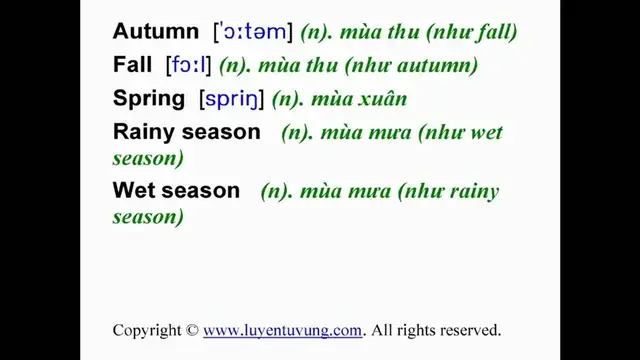Video thumbnail for Learn English Vocabulary - Grade 6 - Unit 13 - Lesson 01