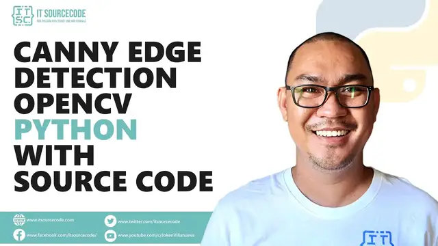 Video thumbnail for Canny Edge Detection OpenCV Python with Source Code | Python Projects with Source Code
