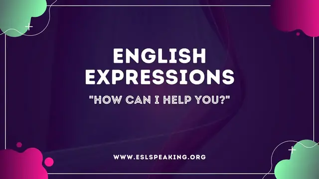 Video thumbnail for English Expression: How Can I Help You? | Learn American English in 1 Minute a Day