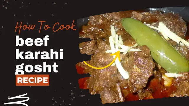 Video thumbnail for beef karahi gosht recipe