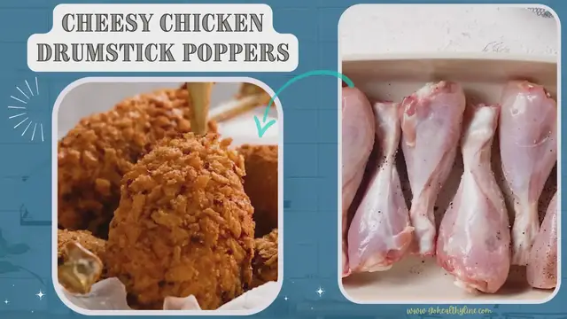 'Video thumbnail for Cheesy Chicken Drumstick Poppers'
