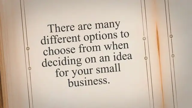 'Video thumbnail for Exploring New Horizons: Small Business Ideas to Diversify Your Income Stream'