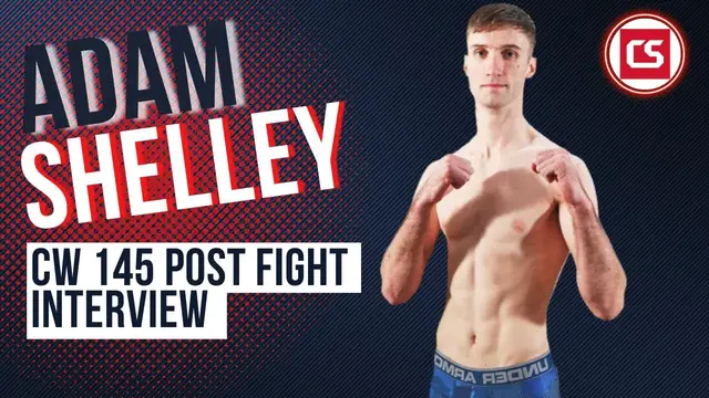 Video thumbnail for Adam Shelley Cage Warriors 145 Post Fight Interview