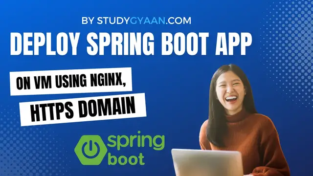 Video thumbnail for Deploy Spring Boot App on VM using Nginx, HTTPS Domain - Spring Boot Tutorial