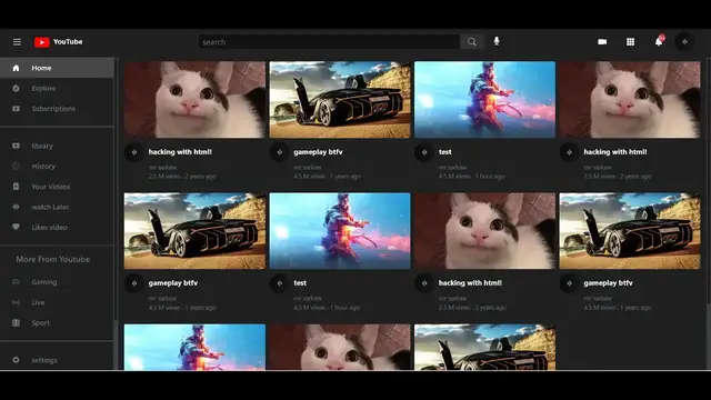Video thumbnail for Build a Bootstrap 5 Youtube Landing Page UI Clone in HTML5 & CSS3