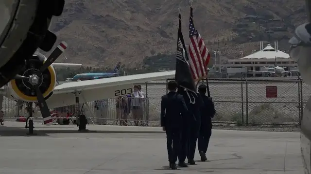 Video thumbnail for Palm Springs Air Musuem Memorial Day Celebration
