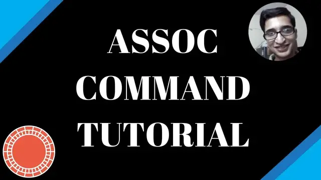 Video thumbnail for Command Prompt Tutorial for Beginners 2019 Part 7 Changing the Default Programs for Files (assoc)