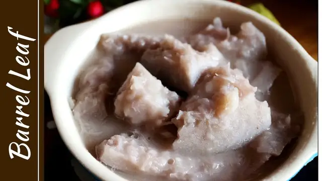 Video thumbnail for 芋頭甜湯 Sweet Taro Soup