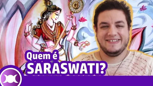 Video thumbnail for HISTÓRIA DE SARASWATI - Deusa Hindu das artes e do conhecimento