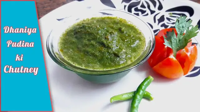 Video thumbnail for Dhaniya Pudina ki Chutney Recipe - Mint chutney