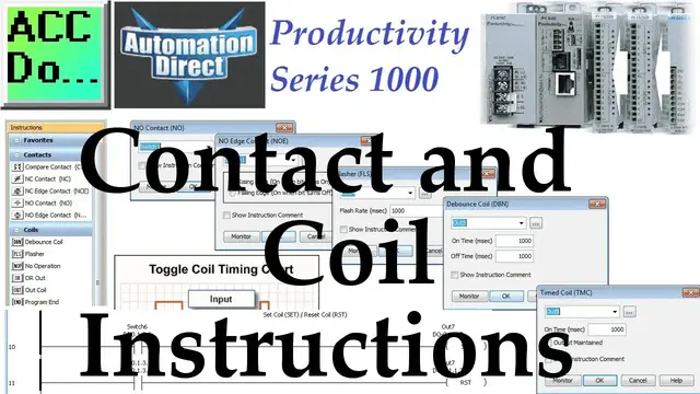 Video thumbnail for Productivity 1000 Series PLC Contact and Coil Instructions
