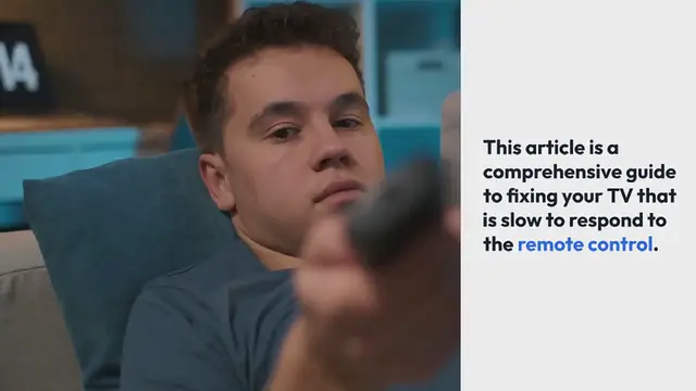 Video thumbnail for TV Slow To Respond To Remote-Solved [All TV Brands]