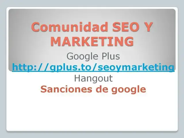 Video thumbnail for Sanciones de google