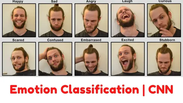 Video thumbnail for Emotion Classification using Image Dataset Keras using CNN