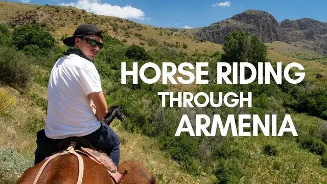 Video thumbnail for The ANCIENT SILK ROAD of ARMENIA - First Time Horse Riding
