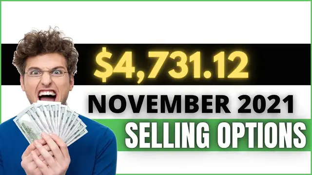 'Video thumbnail for Monthly Income Update from Options Selling | November 2021'