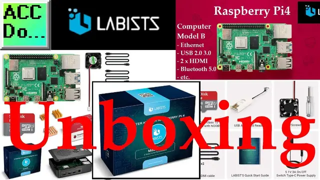 Video thumbnail for Raspberry Pi4 Unboxing Starter Kit