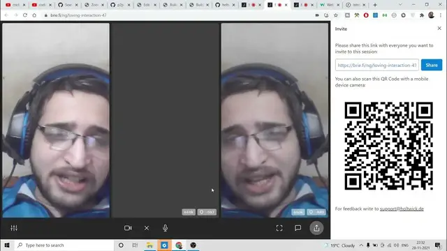 Video thumbnail for Build a Vue.js + Express.js Zoom Clone Group Video P2P WebRTC Chat in Browser Using Socket.io in JS