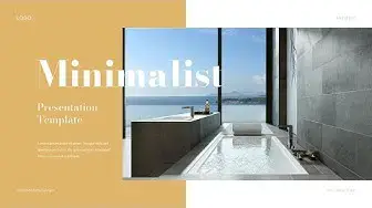 Video thumbnail for Free Minimalist PPT Template by Mslides
