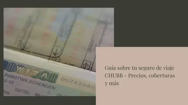 Video thumbnail for Guía sobre tu seguro de viaje CHUBB - Precios, coberturas y más