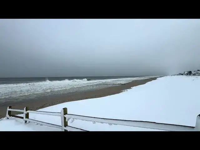 Video thumbnail for Bay Head, After the February 2026 Blizzard