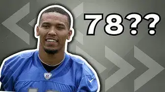 Video thumbnail for Madden WR rankings. Did they get it right?