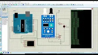 Video thumbnail for IR Proximity Sensor Simulation in Proteus Software