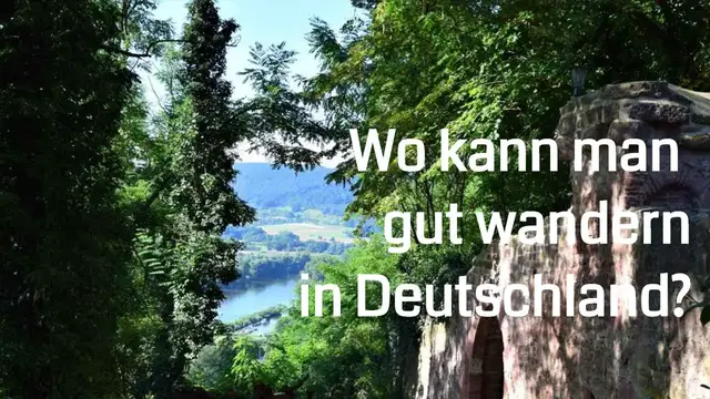 Video thumbnail for Wo kann man gut wandern in Deutschland