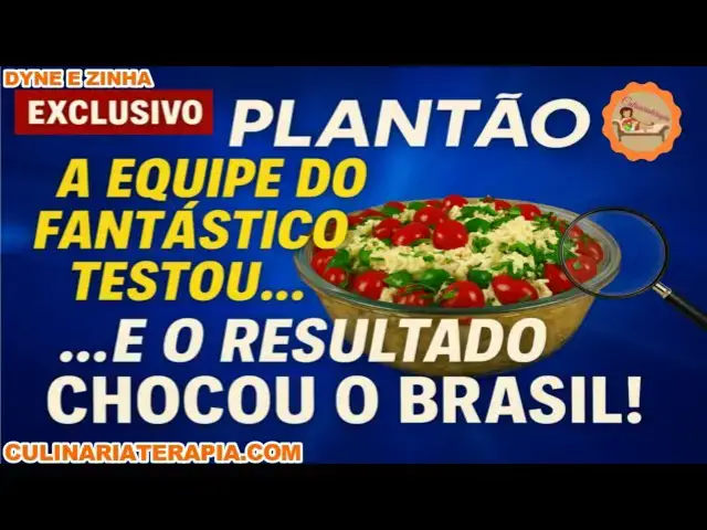 'Video thumbnail for ⭐ A EQUIPE DO FANTÁSTICO TESTOU… e o RESULTADO CHOCOU o Brasil'