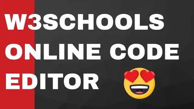Video thumbnail for W3Schools.com Online Code Editor For Running and Saving HTML Code Full Demo Video