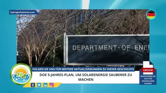 Video thumbnail for [German] DOE 5-year plan to make solar energy cleaner
