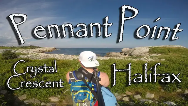 Video thumbnail for Crystal Crescent - Pennant Point Hiking Trail.  Nova Scotia.