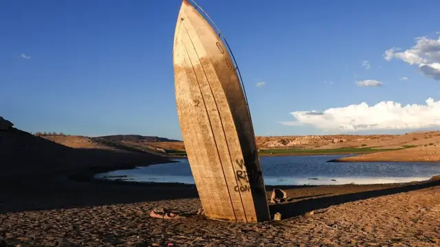 Video thumbnail for What If Lake Mead Stays Dry Forever?