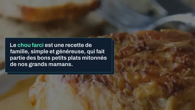 Video thumbnail for Petits choux farcis mijotés en cocotte