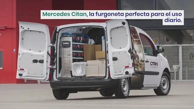 Video thumbnail for Mercedes Citan, la gran furgoneta de Mercedes.