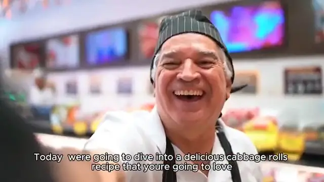 Video thumbnail for cabbage rolls recipe