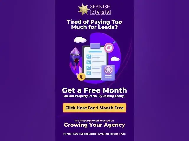 'Video thumbnail for Get 1 month FREE trial on Spanish Casa's property portal'