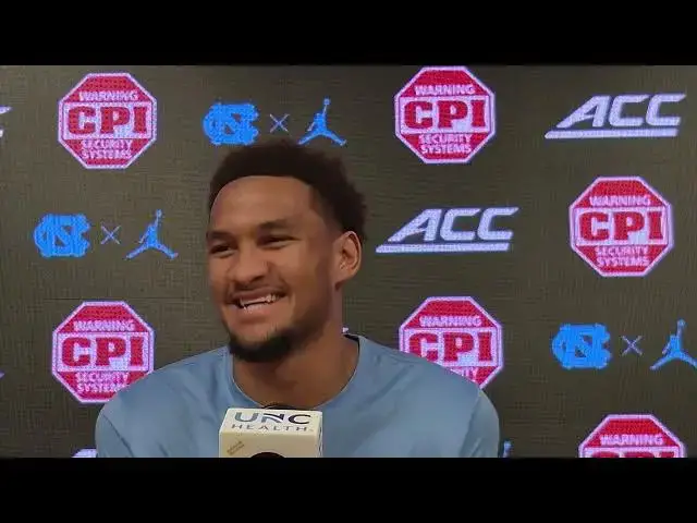Video thumbnail for #UNC freshman Maximo Adams press conference