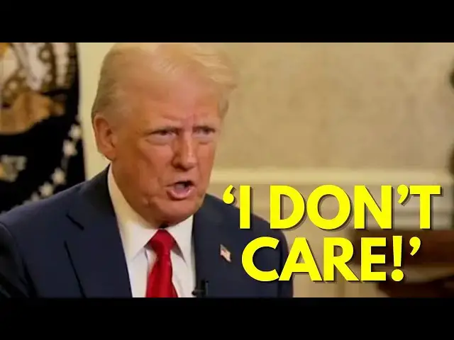 Video thumbnail for Trump Snaps At Sean Hannity On Live TV - 'I Don't Care, This Is More Important'