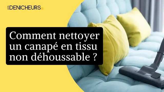 Video thumbnail for Les astuces pour nettoyer un canapé en tissu non déhoussable 🛋️