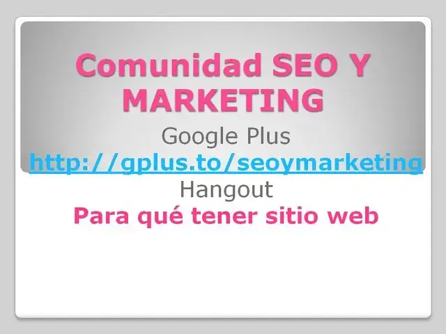 Video thumbnail for Para que tener un sitio web
