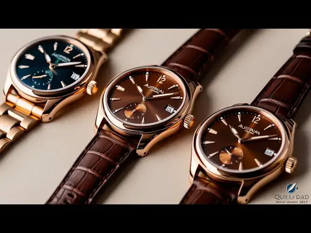 Video thumbnail for Die besten österreichischen Uhrenmarken: Präzision und Eleganz vereint