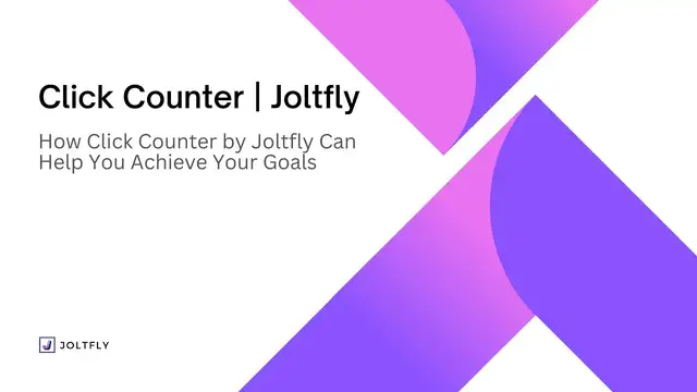 Video thumbnail for Click Counter Joltfly: The Ultimate Online Platform for Clickers