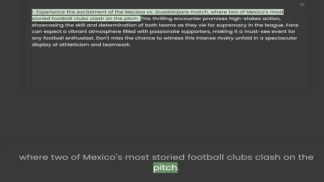 Video thumbnail for 1. Experience the excitement of the Necaxa vs. Guadalajara match, where two of Mexico's most storied football clubs clash on the pitch. This thrilling encounter promises high-stakes action, showcasing the skill and determination of both t