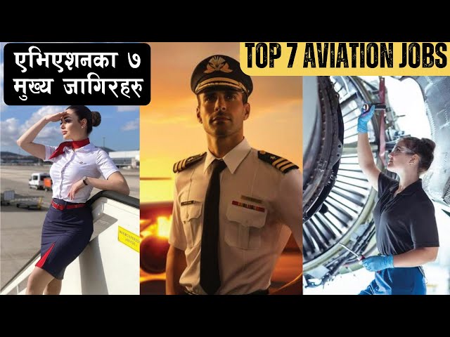 Video thumbnail for Top 7 Best Jobs in Aviation Industry